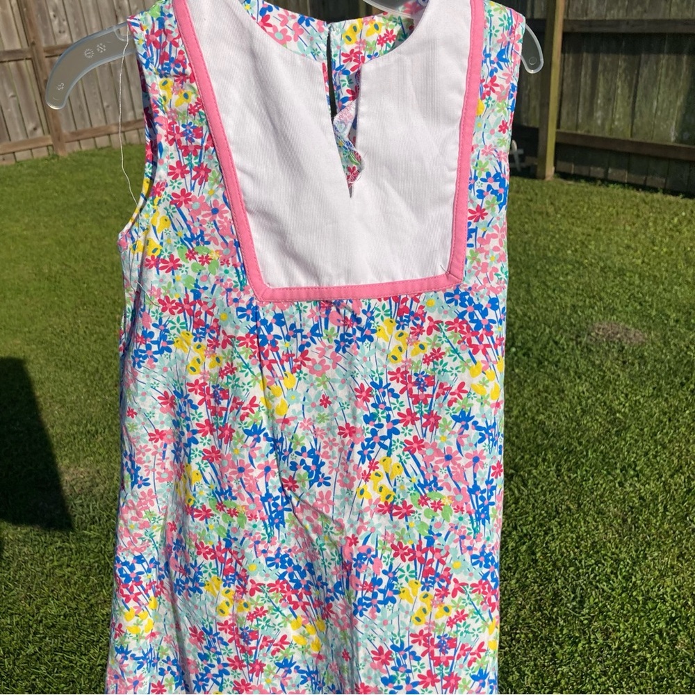 Floral sleeveless dress Banana Split size 5 GUC Preowned